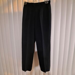 Christy Black Wool Trousers